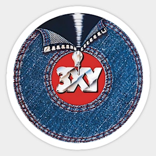 3XY Melbourne Radio Sticker